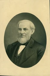 Bust Portrait of Giles Franklin Filley Wearing a Suit and Vest, and Turned to the Left